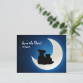 Faire-part Cute Cat and Dog - Enregistrer la carte postale Da (Debout devant)