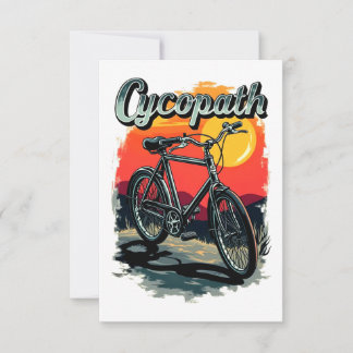 Faire-part Cycopath : Conception du vélo couché de soleil