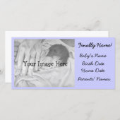 Faire-part d'adoption (Devant / Derrière)