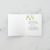 Faire-part d'adoption avec lanternes (Intérieur)