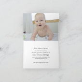 Faire-part d'adoption - Nid d'oiseau (Intérieur)