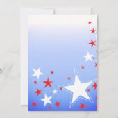 Faire-part d'anniversaire de l'étoile de football (Dos)