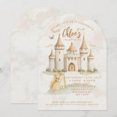 Faire-part d'anniversaire pour la 1ère année de la (Devant / Derrière)