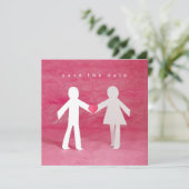 Faire-part d'annonce de date de mariage - Soul Mat (Debout devant)