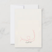 Faire-part d'annonce de sauvegarde de date avec ba (Dos)