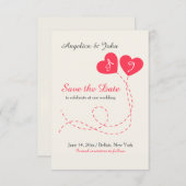 Faire-part d'annonce de sauvegarde de date avec ba (Devant / Derrière)