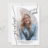 Faire-part d'annonce d'invitation à une soirée de  (Devant)