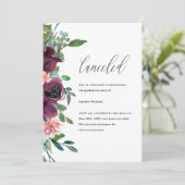 Faire-part d'annulation de la fête de graduation f (Debout devant)