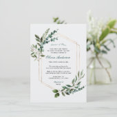 Faire-part d'annulation de la Fête des mariées ver (Debout devant)