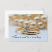 faire-part d'annulation du mariage (Devant / Derrière)