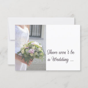 faire-part d'annulation du mariage