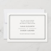 Faire-part d'annulation Mariage simple (Devant)