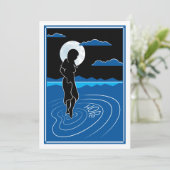 Faire-part Dans cette profonde réflexion 2_Flat Card 5"x7" (Debout devant)