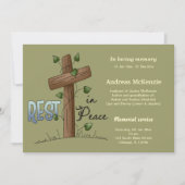 Faire-part Dans la mémoire aimante (Devant)