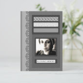 Faire-part dans les annonces de service funéraire de mémoire  (Debout devant)