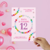 Faire-part Dans Mon Bracelet D'Amitié Fête D'Anniversaire