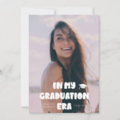 Faire-part Dans Mon Époque De Diplôme D'Études Supérieures (Devant)