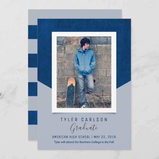 Faire-part d'Arrière - plan sélectionné (Devant / Derrière)