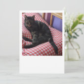 Faire-part Dave Mignon à Plat (Debout devant)