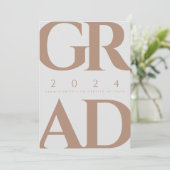 faire-part de 2e année et Invitation de parti 2024 (Debout devant)