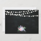 Faire-part de 30e anniversaire de mariage tableau  (Dos)