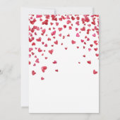 Faire-part de 40e anniversaire de mariage avec une (Dos)
