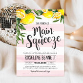 Faire-part de babille pour la mariée Lemon Main Sq