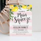 Faire-part de babille pour la mariée Lemon Main Sq