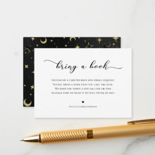 Faire-part de Baby Shower "Apportez un livre" Céle