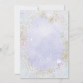 Faire-part de Baby Shower Bébé Il Fait Froid Dehor (Dos)