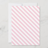 Faire-part de Baby Shower Carrousel (Dos)