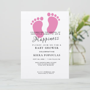 Faire-Part de Baby Shower 'C'est une fille' - Empr