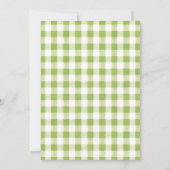 Faire-part de Baby Shower Citron (Dos)
