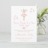 Faire-Part de Baby Shower "Contes d'Hiver" (Debout devant)