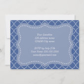 Faire-part de baby shower élégants pour future mam (Dos)