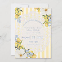 Faire-Part de Baby Shower "J'ai Hâte de Vous Étrei