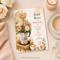 Faire-Part de Baby Shower « L'Amour est en train d