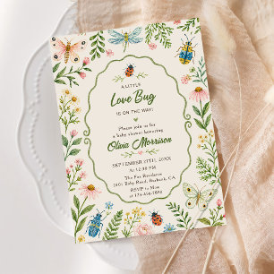 Faire-part de Baby Shower Love Bug