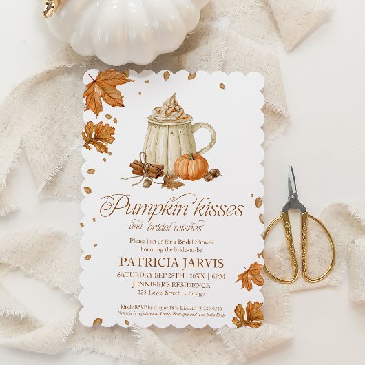 Faire-part de Baby Shower Mariage Code QR Baisers