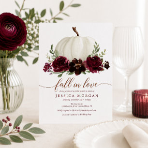 Faire-part de Baby Shower Mariage Tomate Bourguign