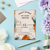 Faire-part de Baby Shower Modifiable | Tétine Mini (Insitu (Mariage))