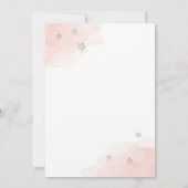 Faire-part de Baby Shower Ourson Mignon (Dos)