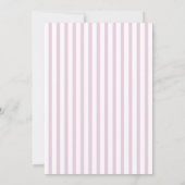 Faire-part de Baby Shower Ourson Mignon (Dos)