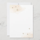 Faire-part de Baby Shower Ourson Mignon (Dos)