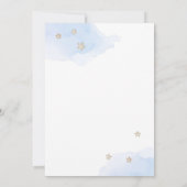 Faire-part de Baby Shower Ourson Mignon (Dos)