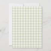 Faire-part de Baby Shower Petit Bug de l'Amour Des (Dos)