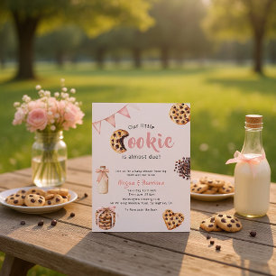 Faire-part de Baby Shower pour Couple 'Bébé Cookie