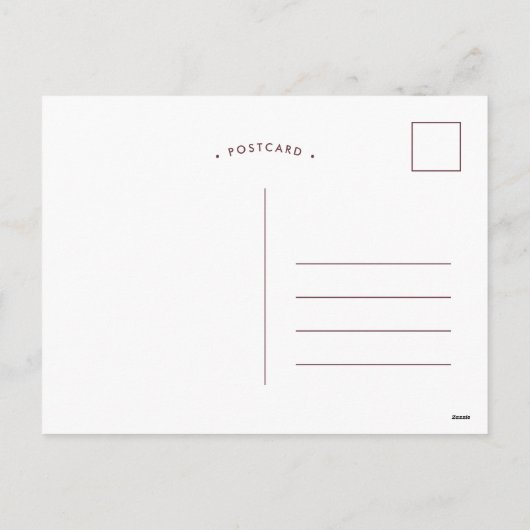 Faire-part de baby shower pour fille par courrier (Dos)