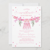 Faire-part de Baby Shower pour la Saint-Valentin, (Devant)