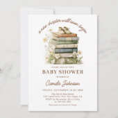 Faire-part de Baby Shower pour l'arrivée d'un nouv (Devant)